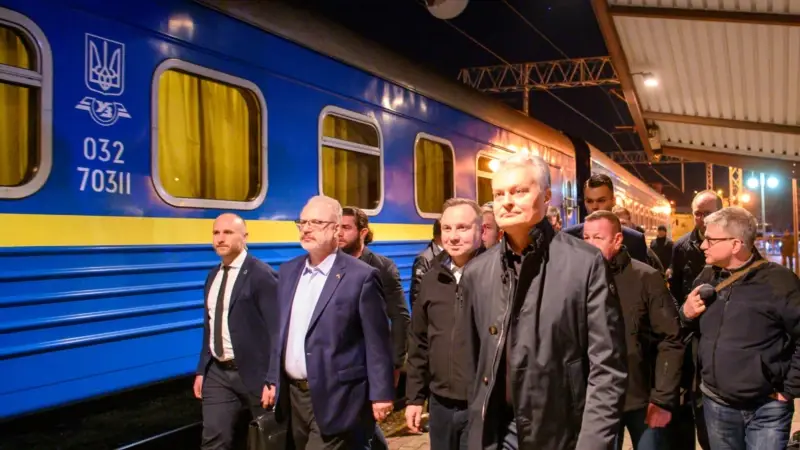 Dört Cumhurbaşkanı Kiev'de
