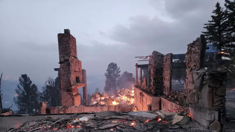 New Mexico’da Orman Yangınları