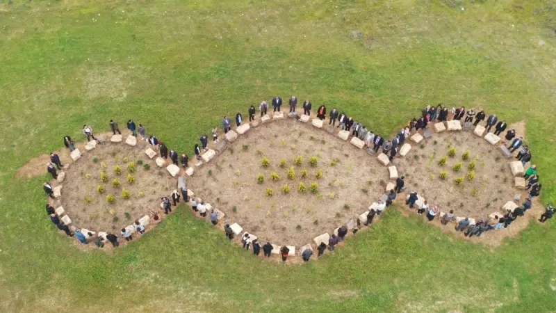Pistoletto'nun Barış Sembolü Eseri Karkamış’ta