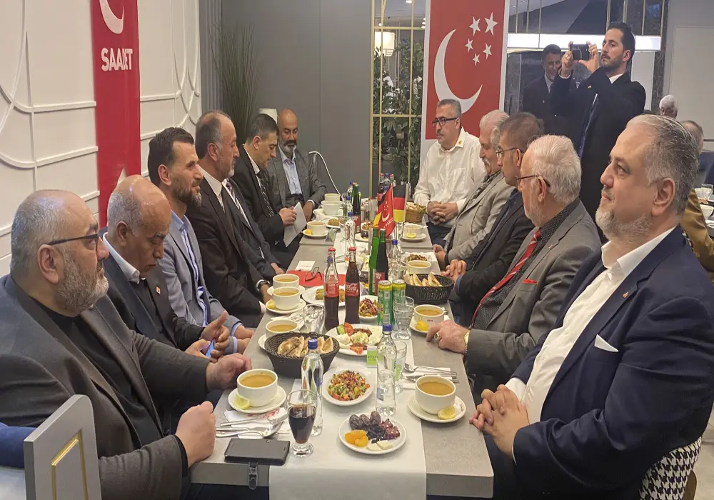 Saadet Avrupa, Nürnberg’de iftar verdi
