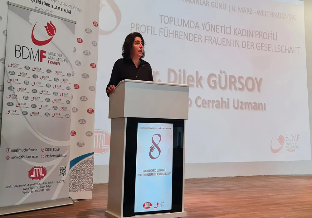 Dr. Dilek Gürsoy DİTİB’e konuk oldu