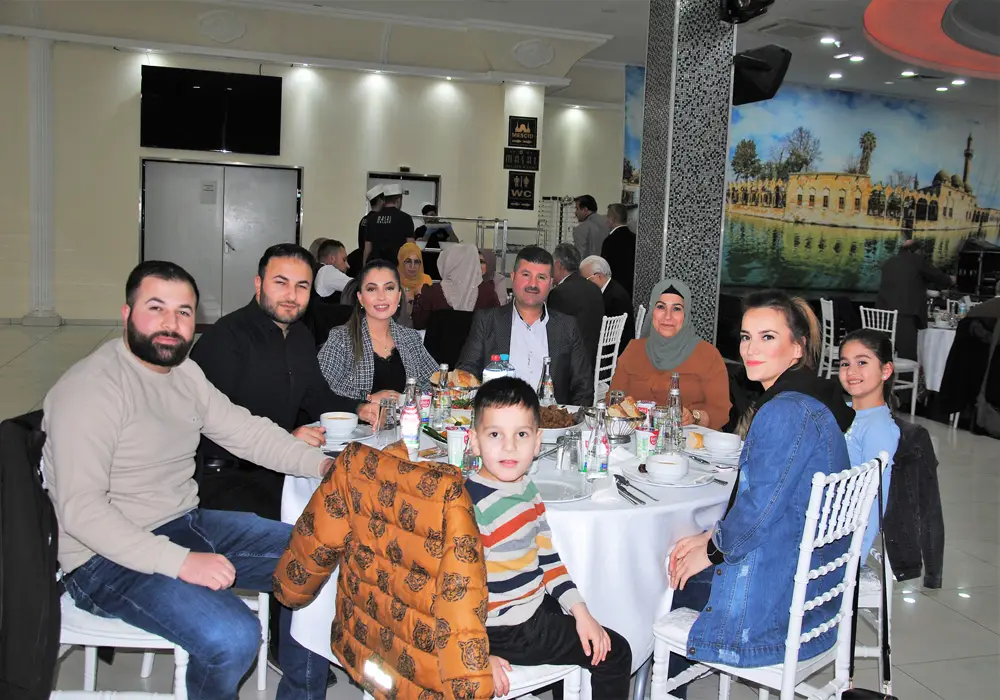 Avrupa Urfalılar Derneği'nden İftar Yemeği