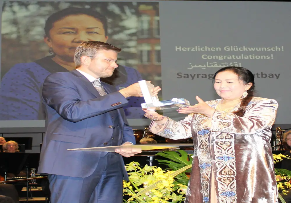 Nürnberg İnsan Hakları Ödülü Sayragul Sauytbay’a verildi