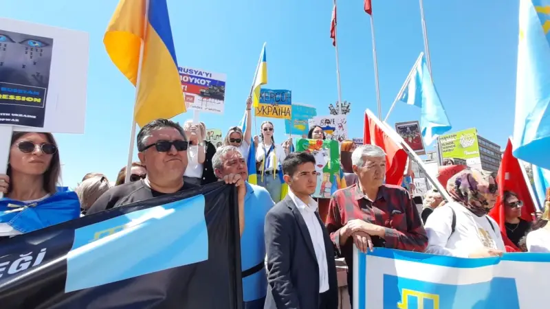 1944 Kırım Tatar Sürgünü Ankara'da Mitingle Anıldı