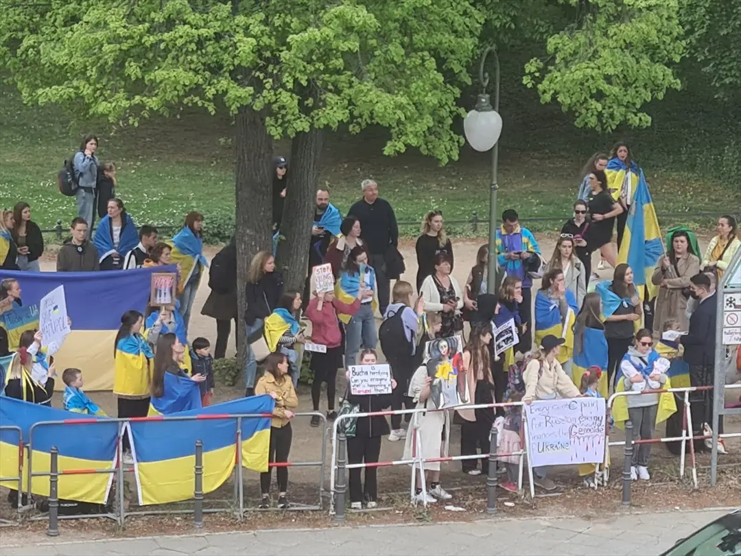 Almanya'daki Ukraynalılar Türkiye'den yardım istedi