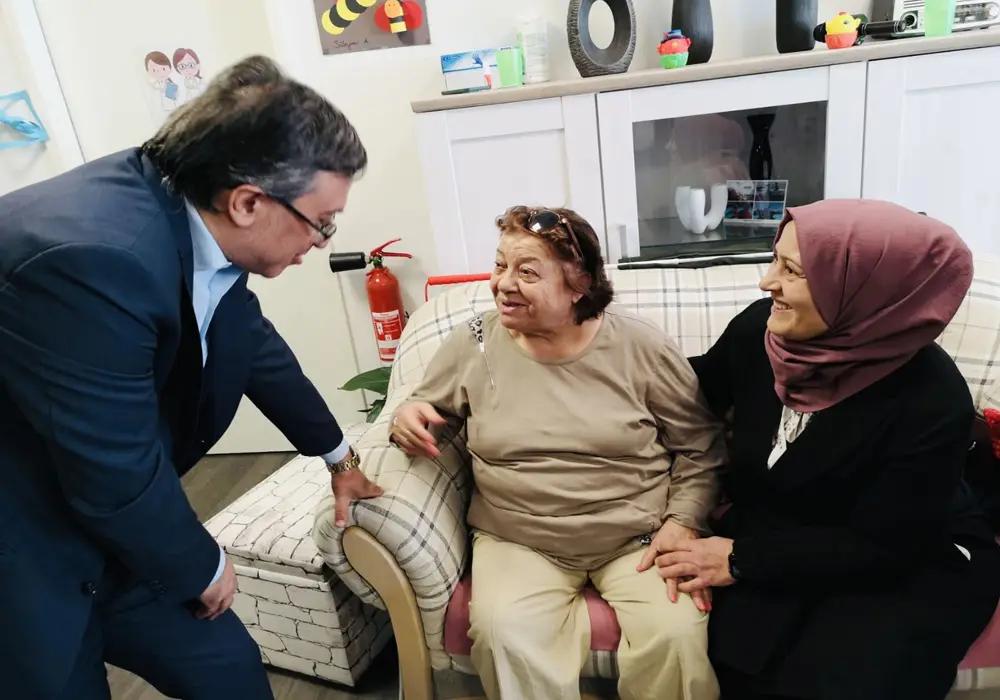 Nürnberg Hayat Bakım Evinde Bayramlaşma