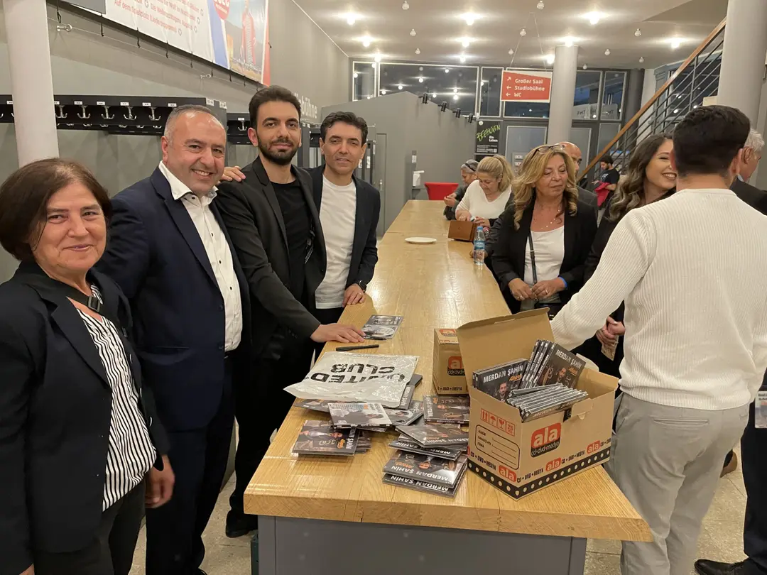 Berlin`de Muhteşem Bir Konser ve Merdan Şahin’in Albüm Tanıtımı