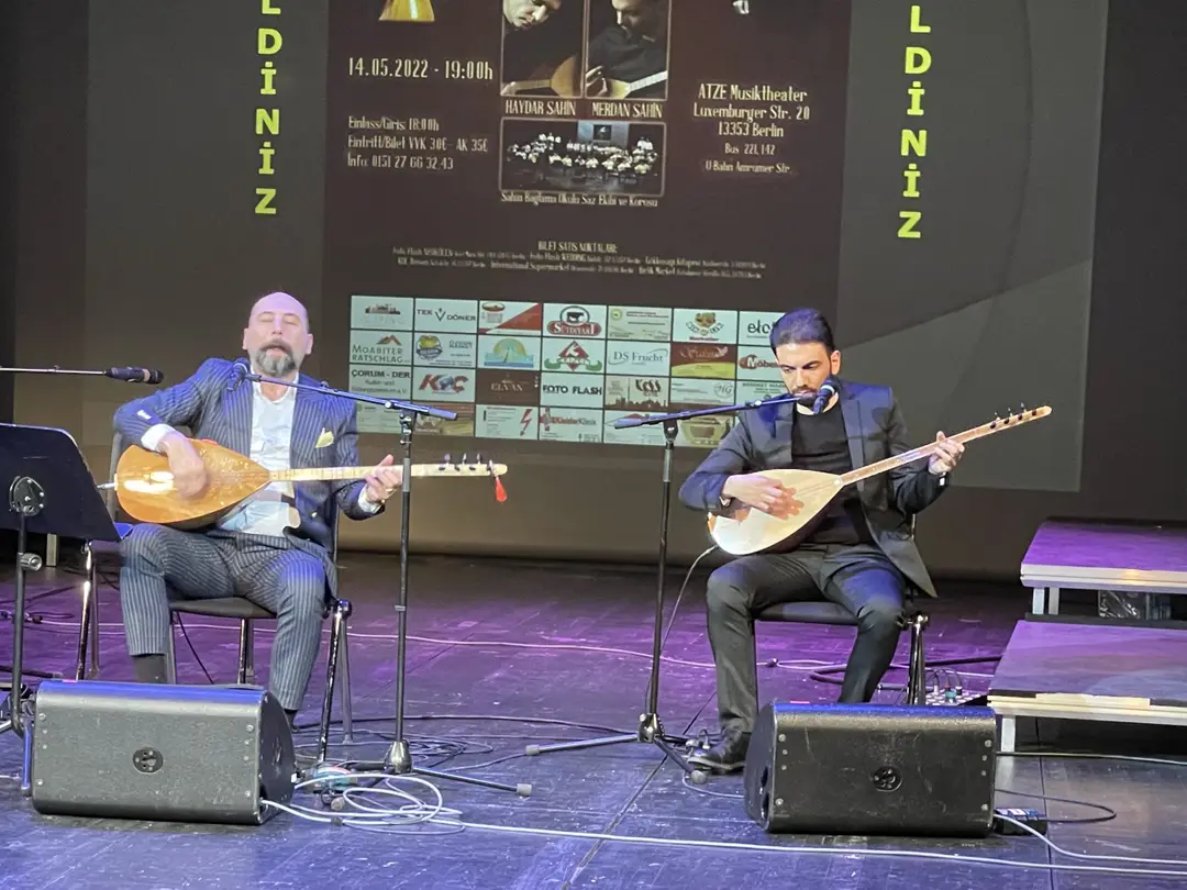 Berlin`de Muhteşem Bir Konser ve Merdan Şahin’in Albüm Tanıtımı