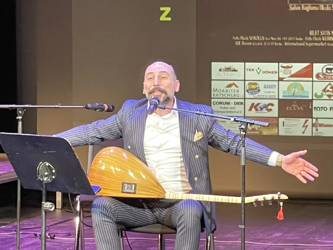 Berlin`de Muhteşem Bir Konser ve Merdan Şahin’in Albüm Tanıtımı