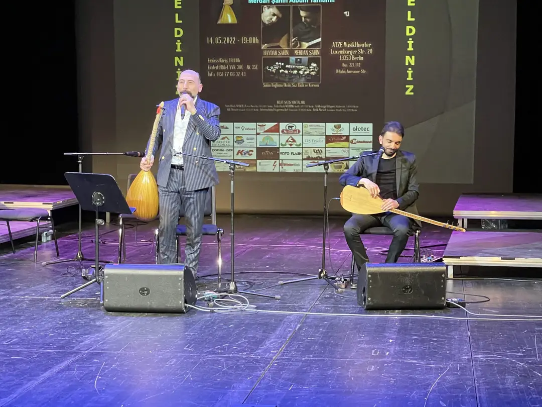 Berlin`de Muhteşem Bir Konser ve Merdan Şahin’in Albüm Tanıtımı