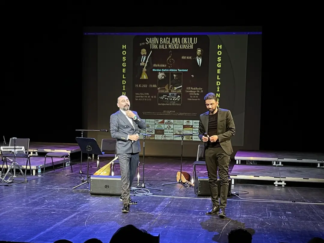 Berlin`de Muhteşem Bir Konser ve Merdan Şahin’in Albüm Tanıtımı