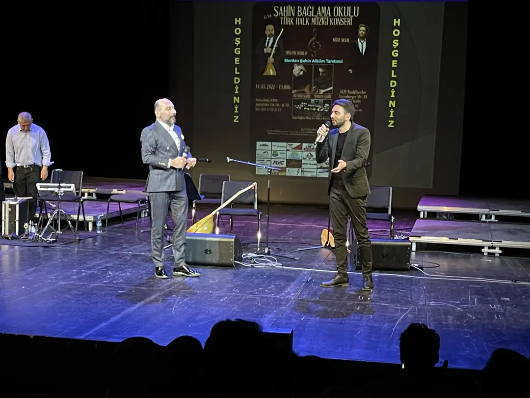 Berlin`de Muhteşem Bir Konser ve Merdan Şahin’in Albüm Tanıtımı