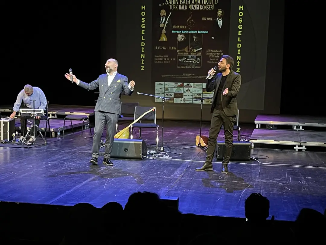 Berlin`de Muhteşem Bir Konser ve Merdan Şahin’in Albüm Tanıtımı