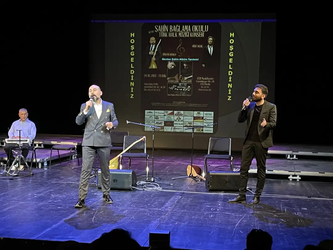 Berlin`de Muhteşem Bir Konser ve Merdan Şahin’in Albüm Tanıtımı