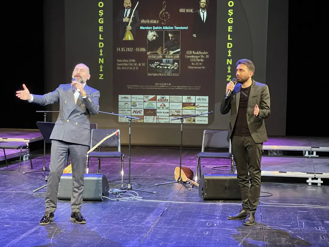 Berlin`de Muhteşem Bir Konser ve Merdan Şahin’in Albüm Tanıtımı