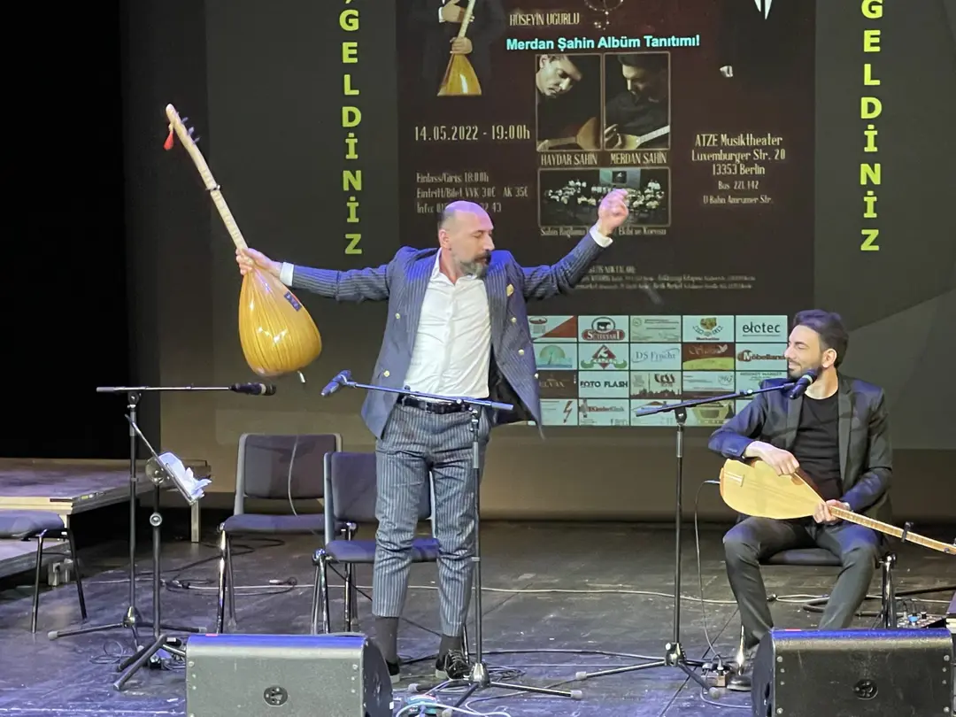 Berlin`de Muhteşem Bir Konser ve Merdan Şahin’in Albüm Tanıtımı