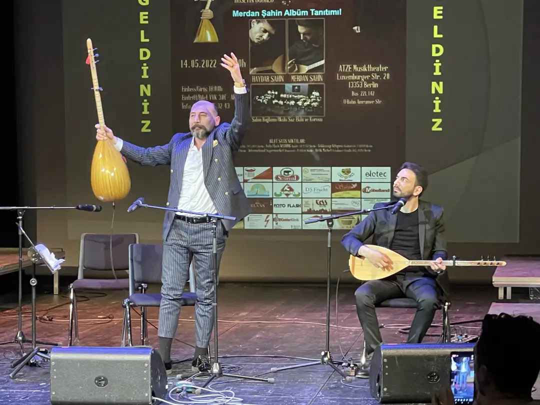 Berlin`de Muhteşem Bir Konser ve Merdan Şahin’in Albüm Tanıtımı