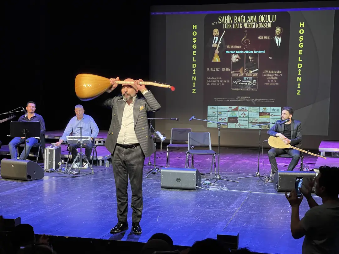 Berlin`de Muhteşem Bir Konser ve Merdan Şahin’in Albüm Tanıtımı