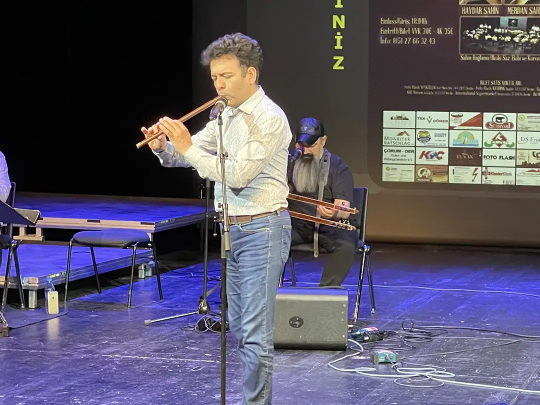 Berlin`de Muhteşem Bir Konser ve Merdan Şahin’in Albüm Tanıtımı