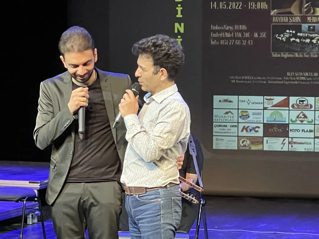 Berlin`de Muhteşem Bir Konser ve Merdan Şahin’in Albüm Tanıtımı