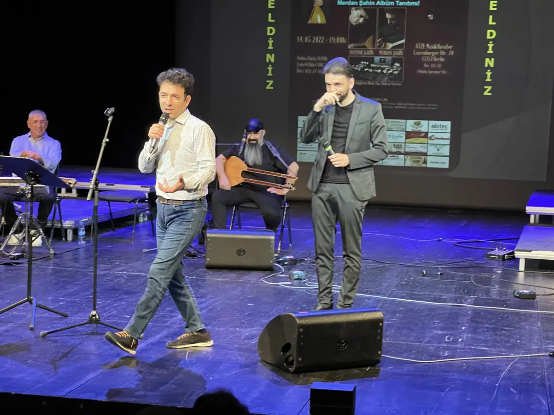 Berlin`de Muhteşem Bir Konser ve Merdan Şahin’in Albüm Tanıtımı