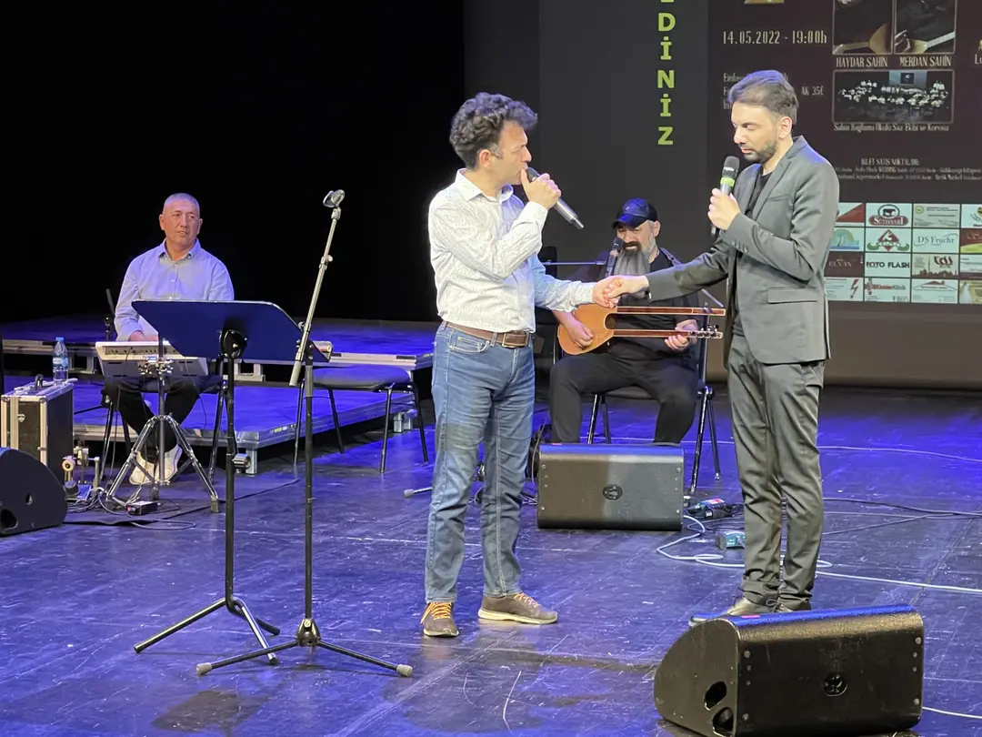 Berlin`de Muhteşem Bir Konser ve Merdan Şahin’in Albüm Tanıtımı