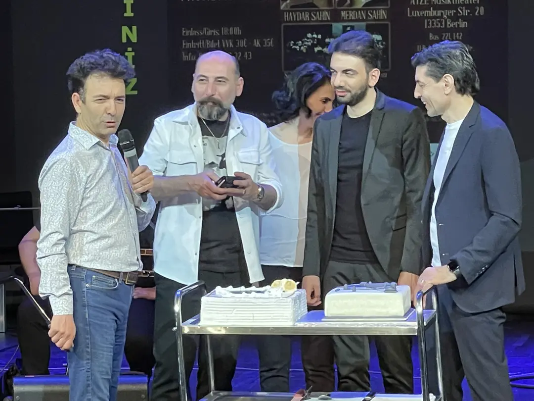 Berlin`de Muhteşem Bir Konser ve Merdan Şahin’in Albüm Tanıtımı