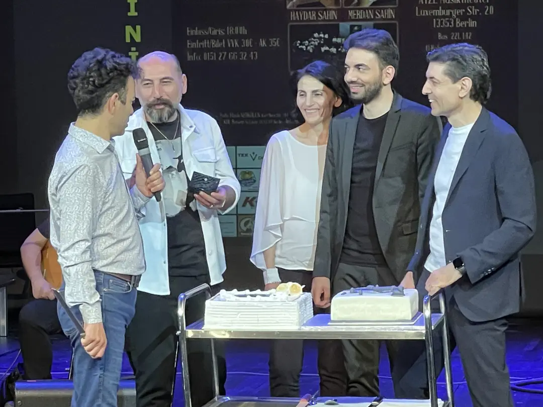 Berlin`de Muhteşem Bir Konser ve Merdan Şahin’in Albüm Tanıtımı