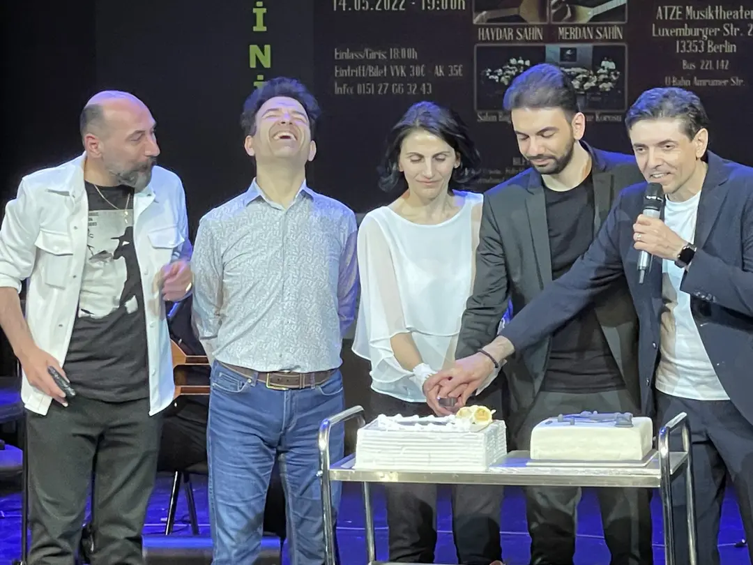 Berlin`de Muhteşem Bir Konser ve Merdan Şahin’in Albüm Tanıtımı
