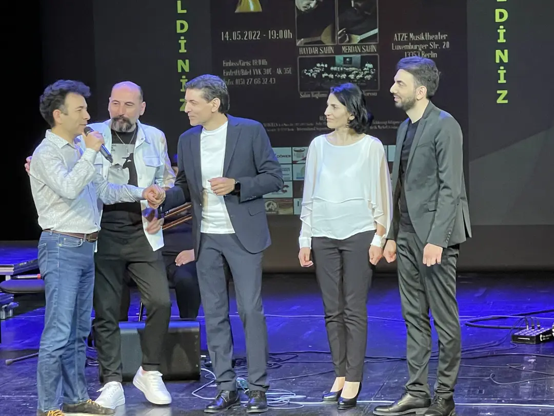 Berlin`de Muhteşem Bir Konser ve Merdan Şahin’in Albüm Tanıtımı