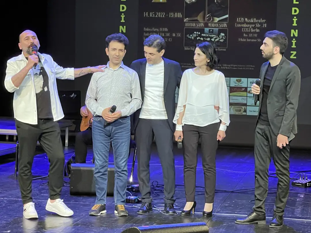 Berlin`de Muhteşem Bir Konser ve Merdan Şahin’in Albüm Tanıtımı