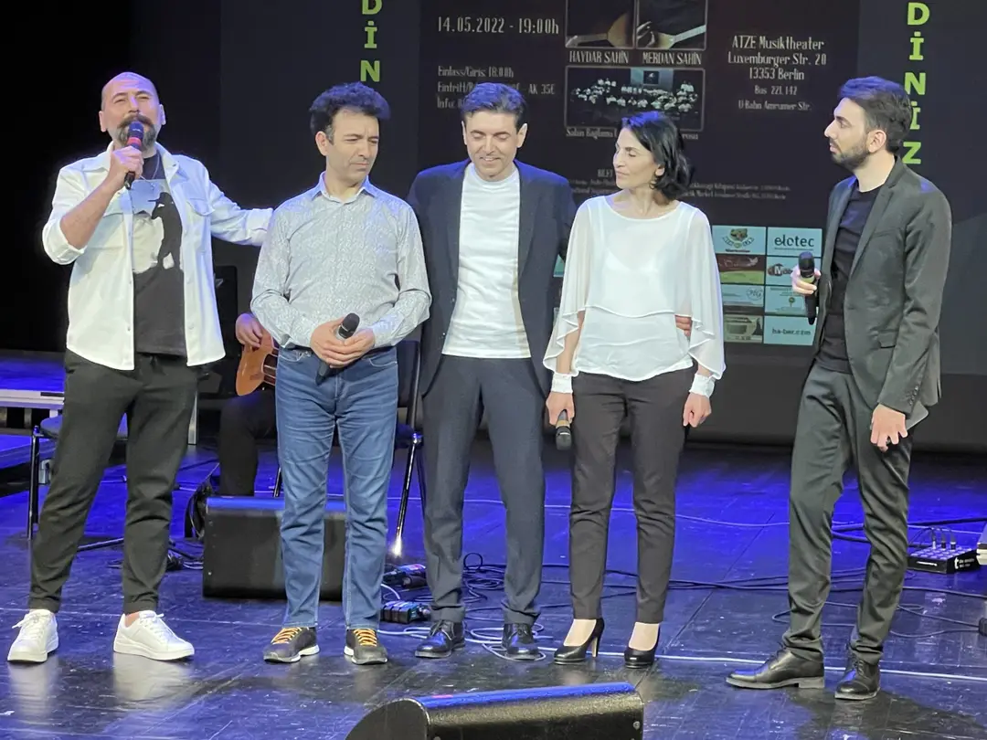 Berlin`de Muhteşem Bir Konser ve Merdan Şahin’in Albüm Tanıtımı