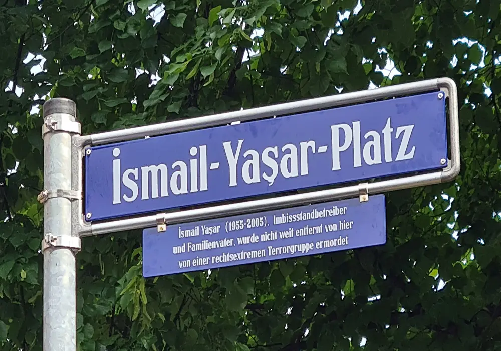 Nürnberg’de, NSU Kurbanı İsmail Yaşar’ın adı meydana verildi