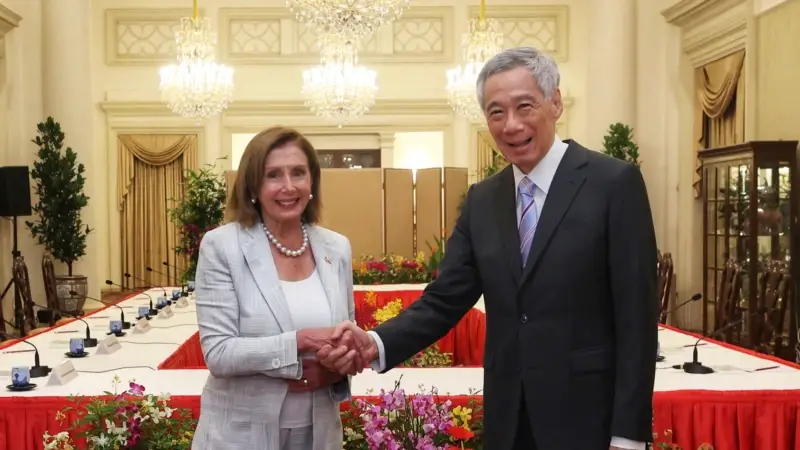 Pelosi'nin Asya Ziyaretinde İlk Durağı Singapur