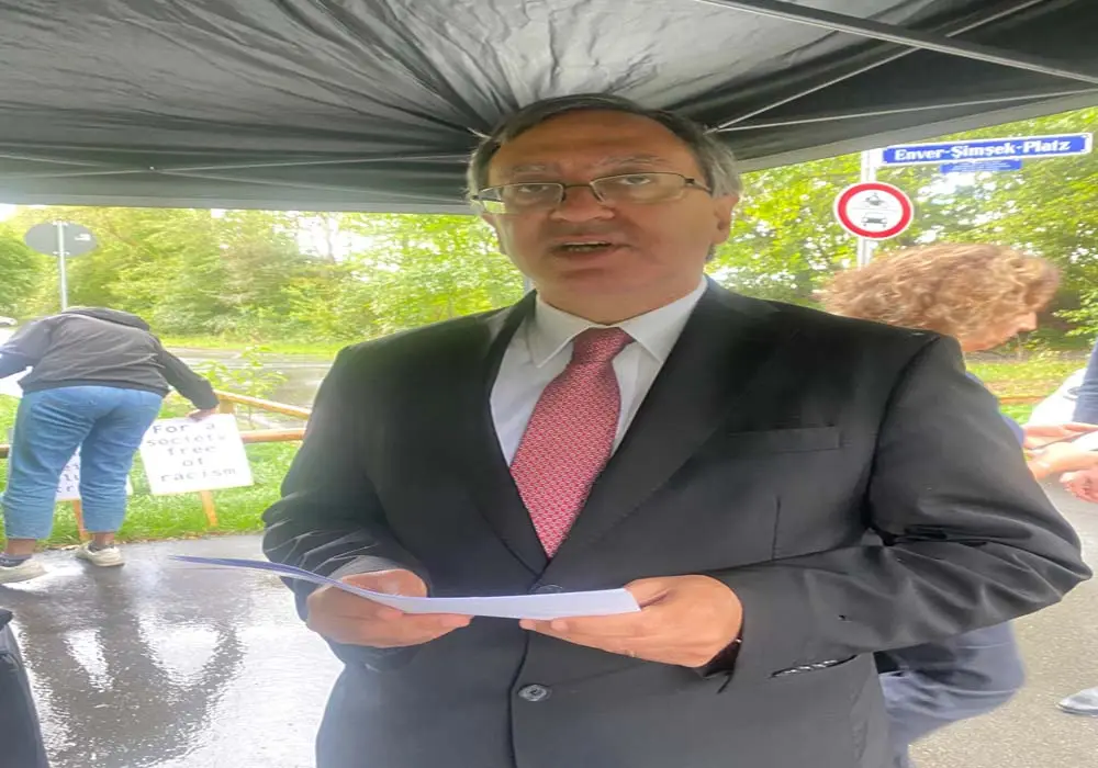 NSU TERÖR KURBANI ENVER ŞİMŞEK ANMA TÖRENİNE ÇOK AZ KATILIM OLDU