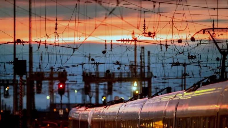 Almanya'da Tren Hatlarına Sabotaj