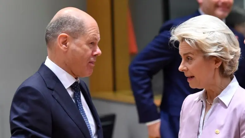 Scholz ve Von der Leyen’den 'Marshall Planı' Çağrısı