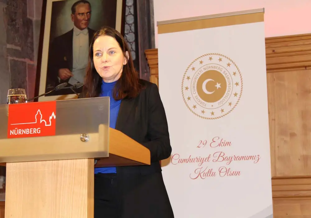 Tarihi Binada Coşkulu Cumhuriyet kutlaması