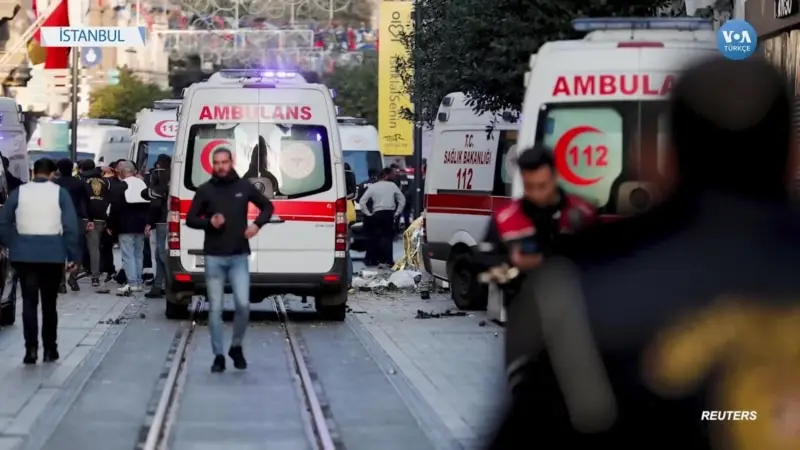 İstiklal Caddesi'nde Patlama