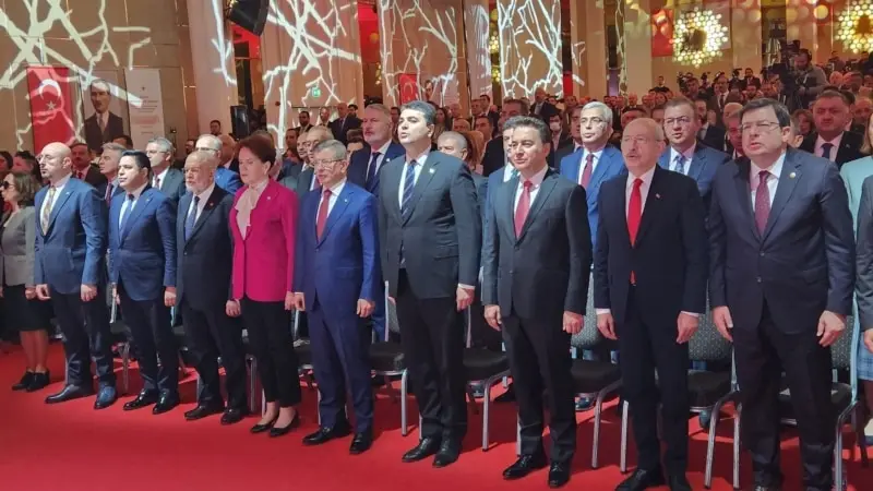 Altılı Masa Anayasa Değişikliği Teklifini Tanıtıyor