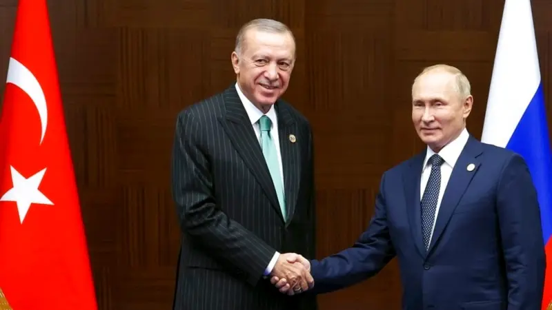 Erdoğan ve Putin Tahıl Anlaşmasını Görüştü