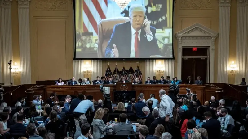 6 Ocak Komisyonu'ndan Adalet Bakanlığı'na Trump Hakkında Dört Suçlama Tavsiyesi