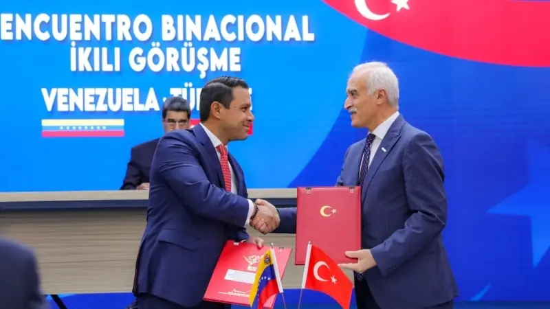 Türkiye ile Venezuela Arasında Mutabakat Zaptı