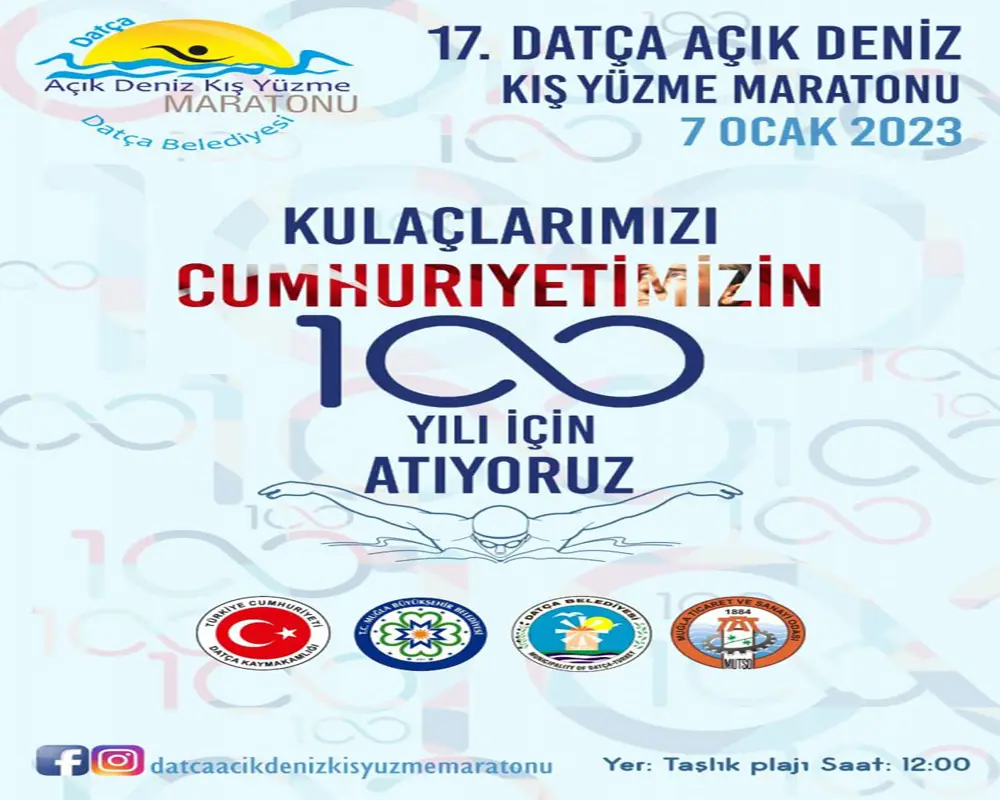 Datça’da kış yüzme maratonu 17’nci kez gerçekleştirilecek
