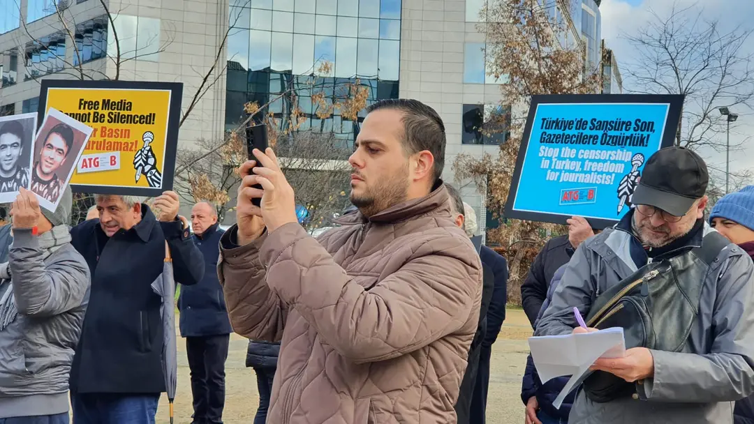 ATGB Brüksel'de basın özgürlüğü çağrısı yaptı