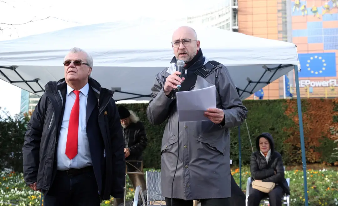 ATGB Brüksel'de basın özgürlüğü çağrısı yaptı