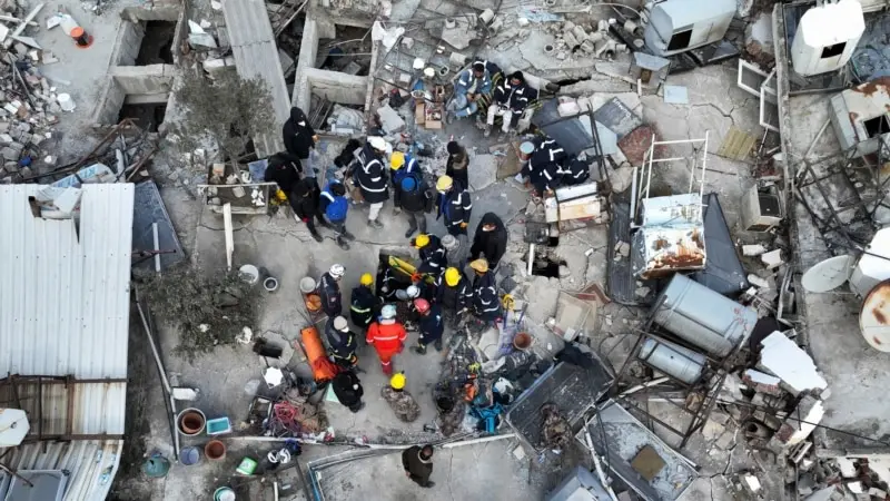 ABD Ordusundan Çalışmalara Helikopterli Destek