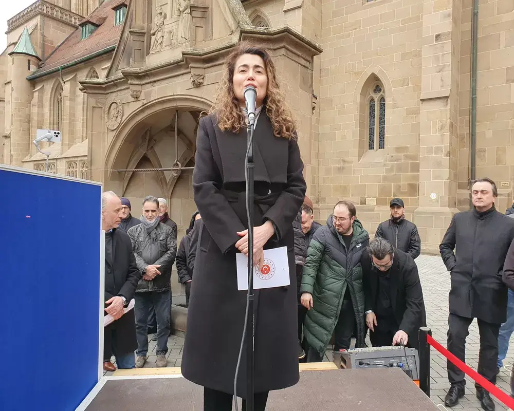Depremde Hayatını kaybedenler için Heilbronn ‘da dualar edildi