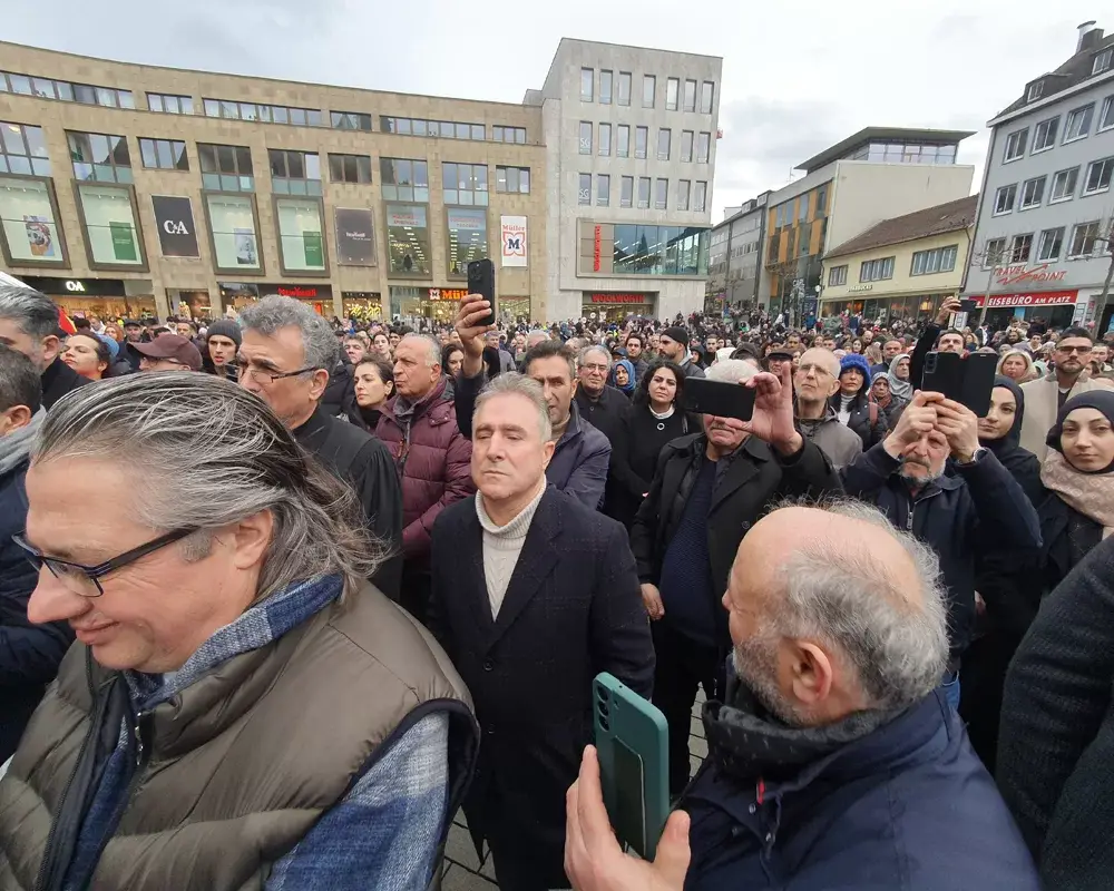 Depremde Hayatını kaybedenler için Heilbronn ‘da dualar edildi