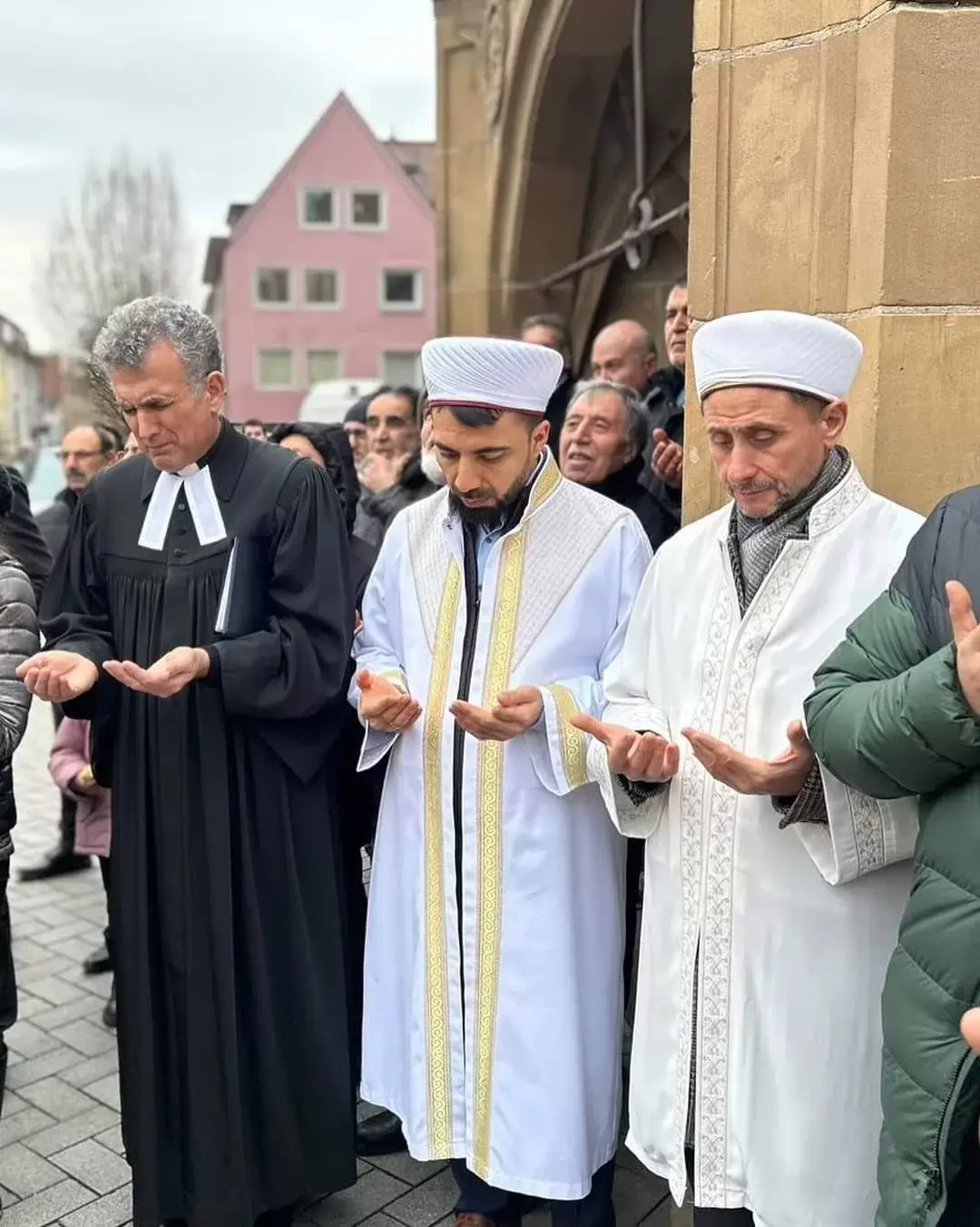 Depremde Hayatını kaybedenler için Heilbronn ‘da dualar edildi